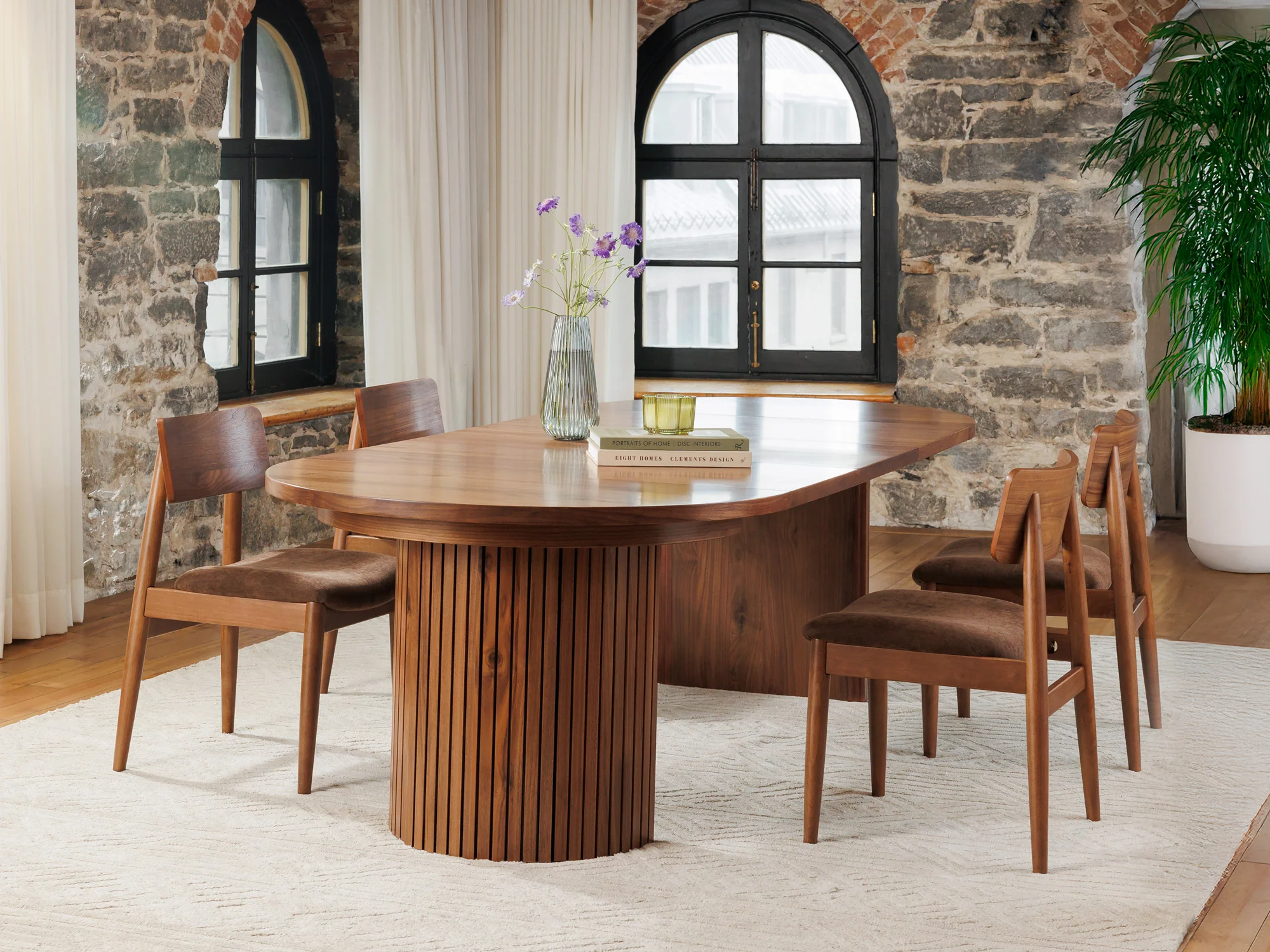 Transformer Round Dining Table & 4 Chairs - Image 22