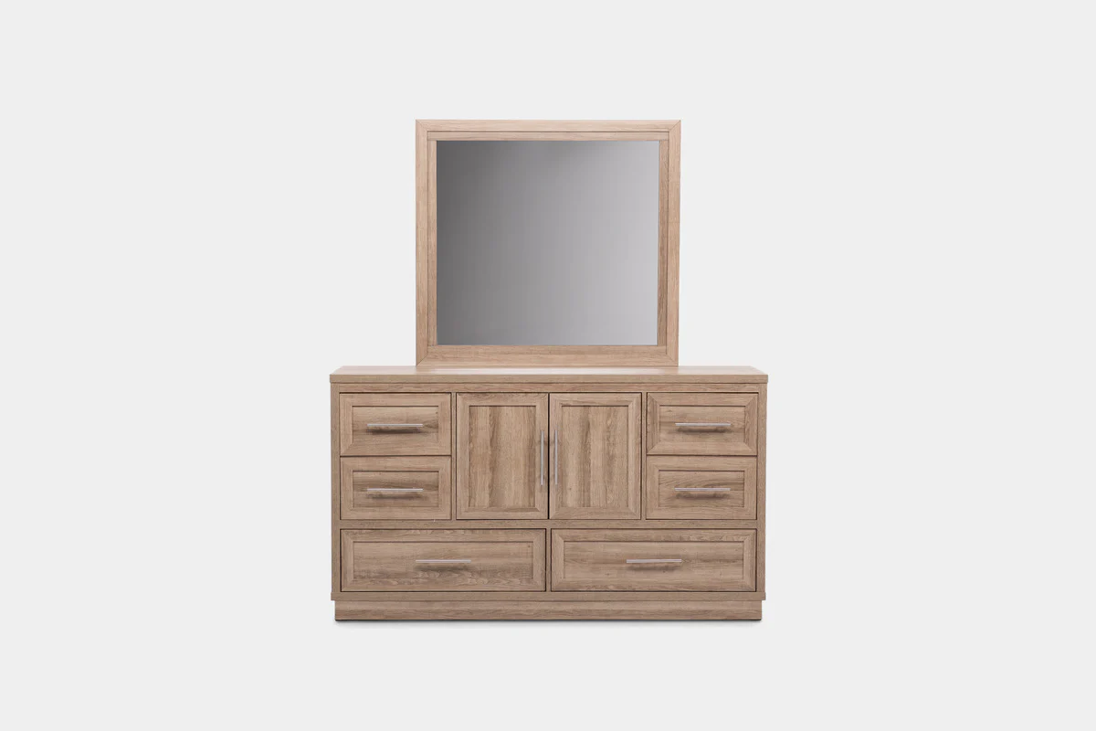 Valencia Panel Bed & Dresser & Mirror & Nightstand - Image 9