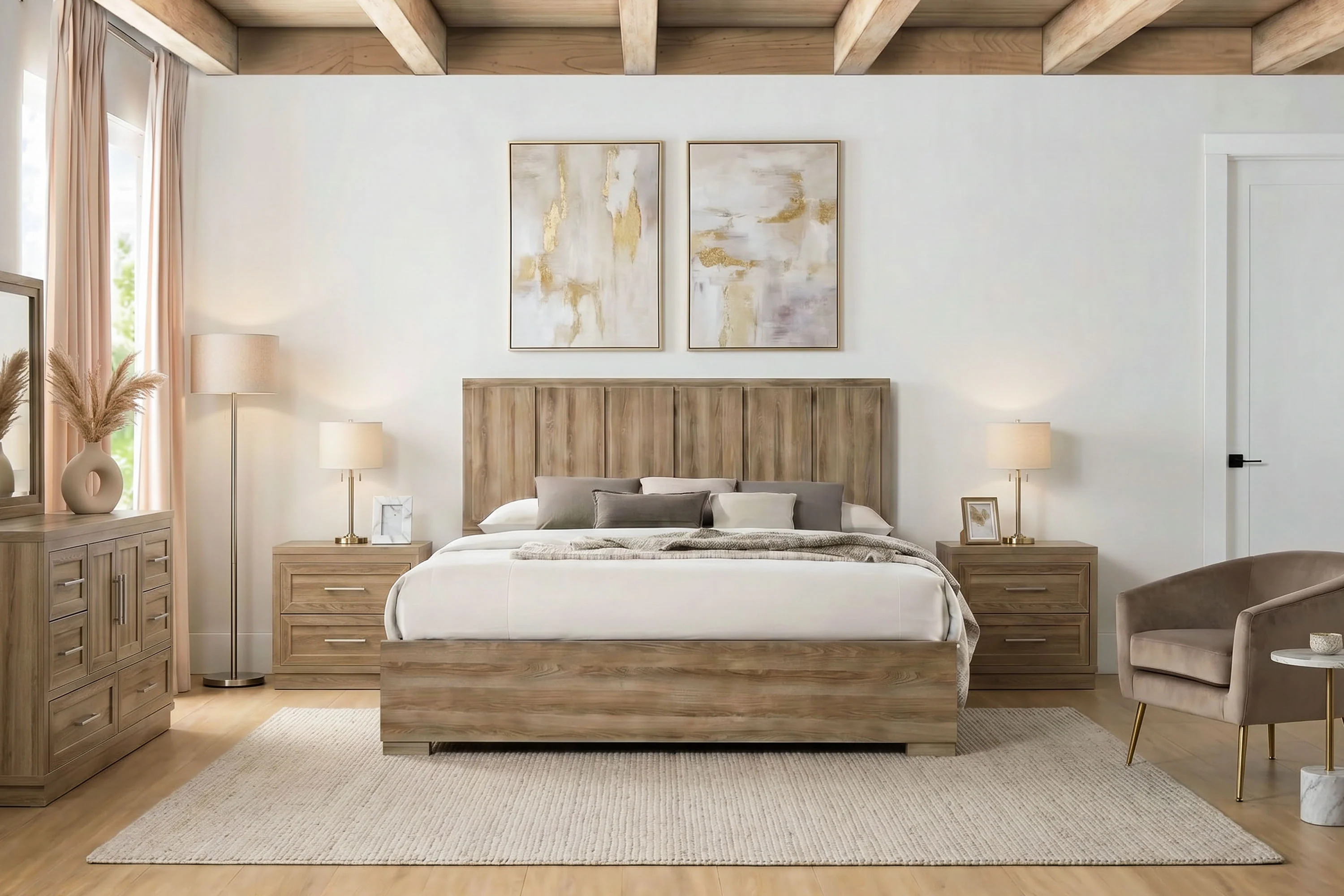 Valencia Panel Bed - Image 12