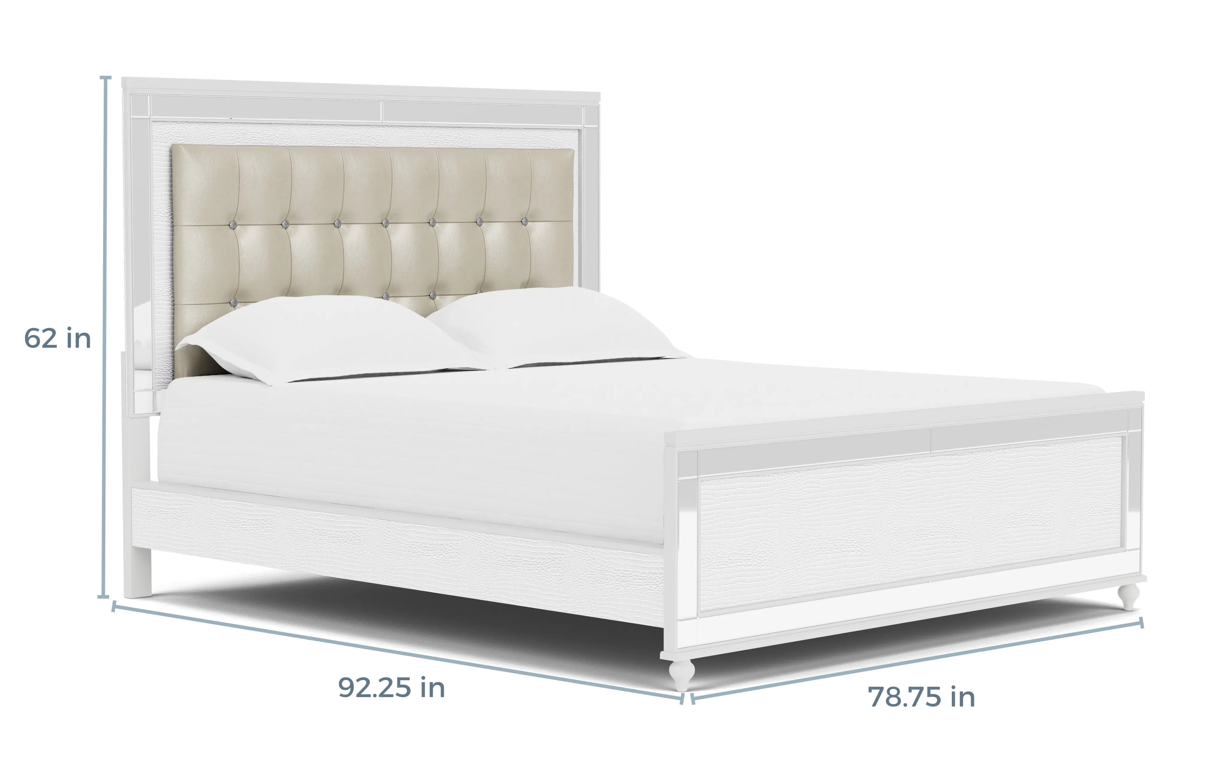 Valentino Panel Bed - Image 11