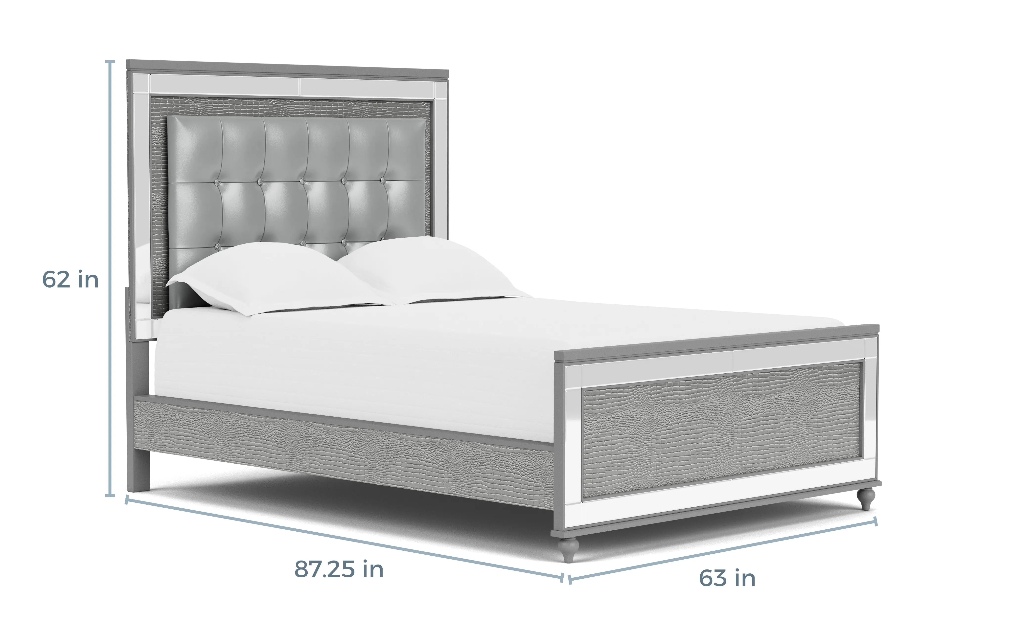 Valentino Panel Bed - Image 16