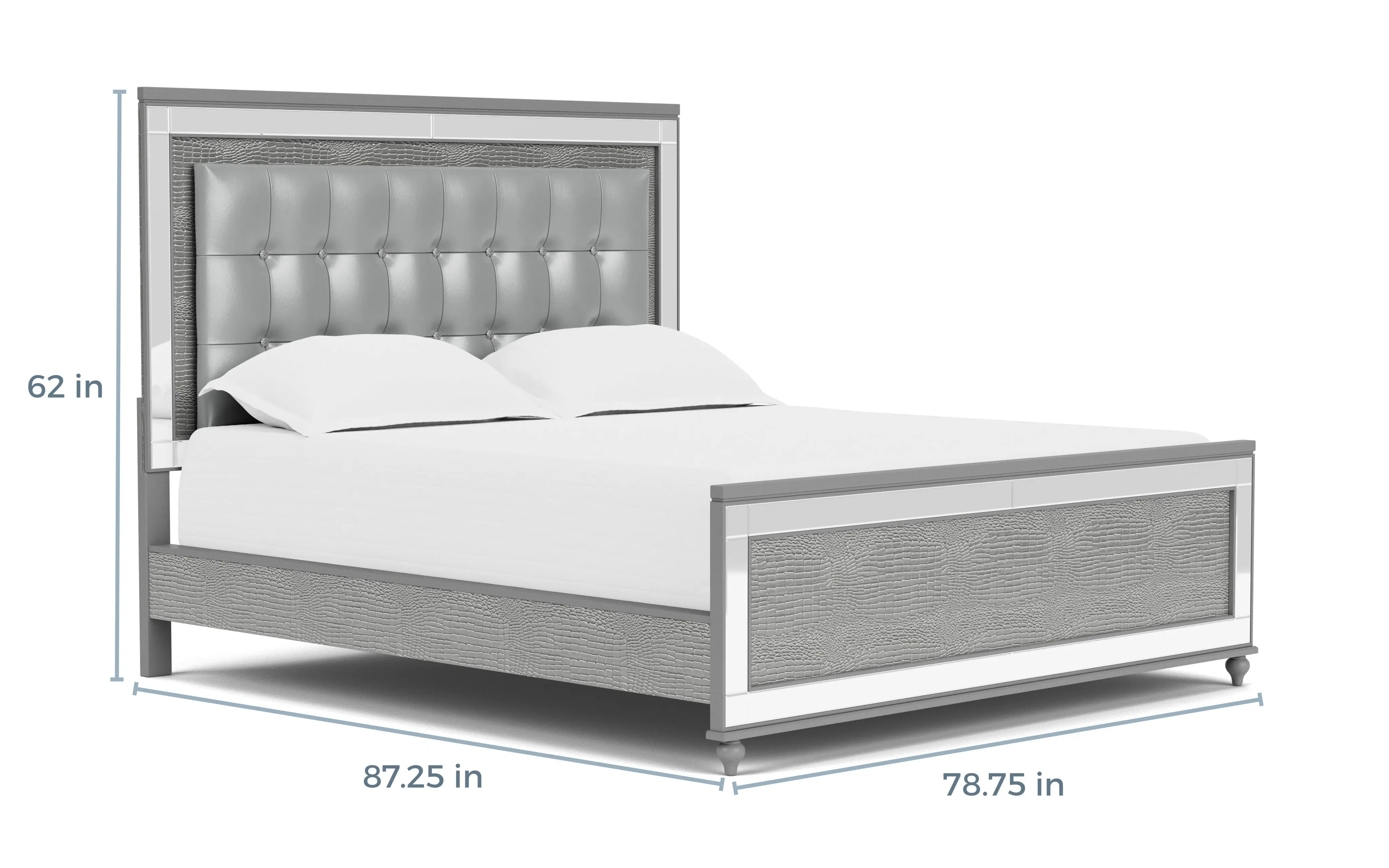 Valentino Panel Bed - Image 21