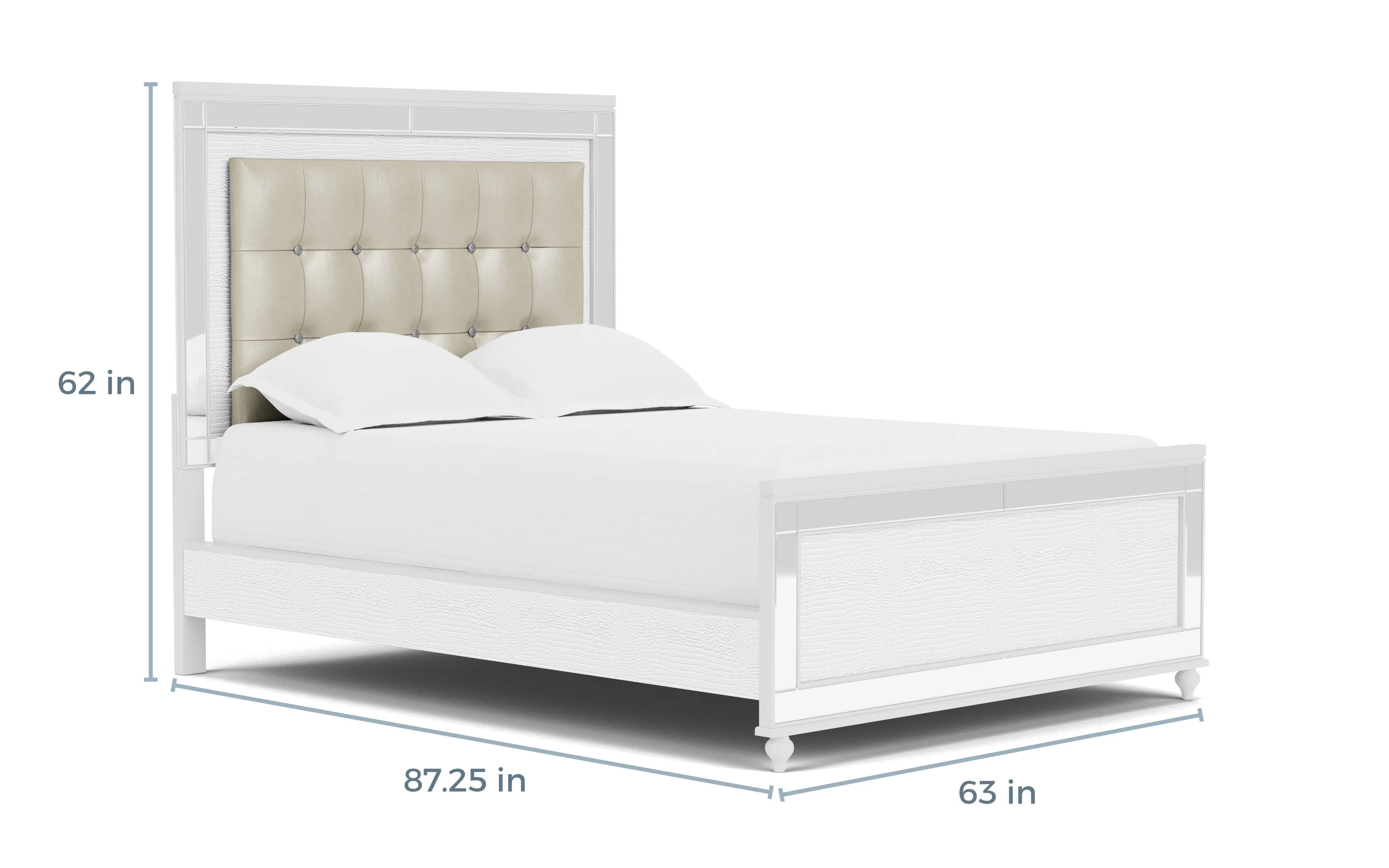 Valentino Panel Bed - Image 36
