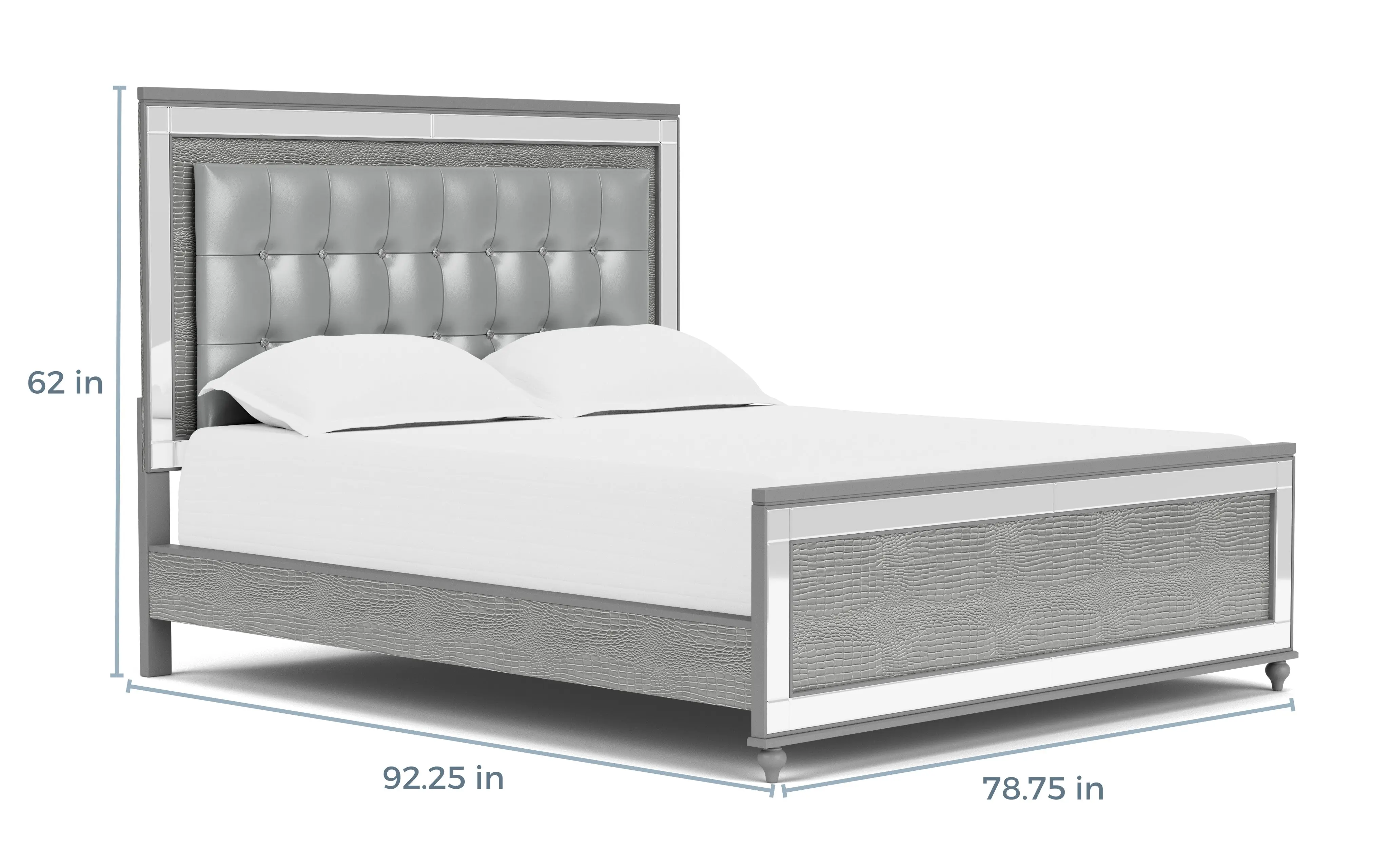 Valentino Panel Bed - Image 41