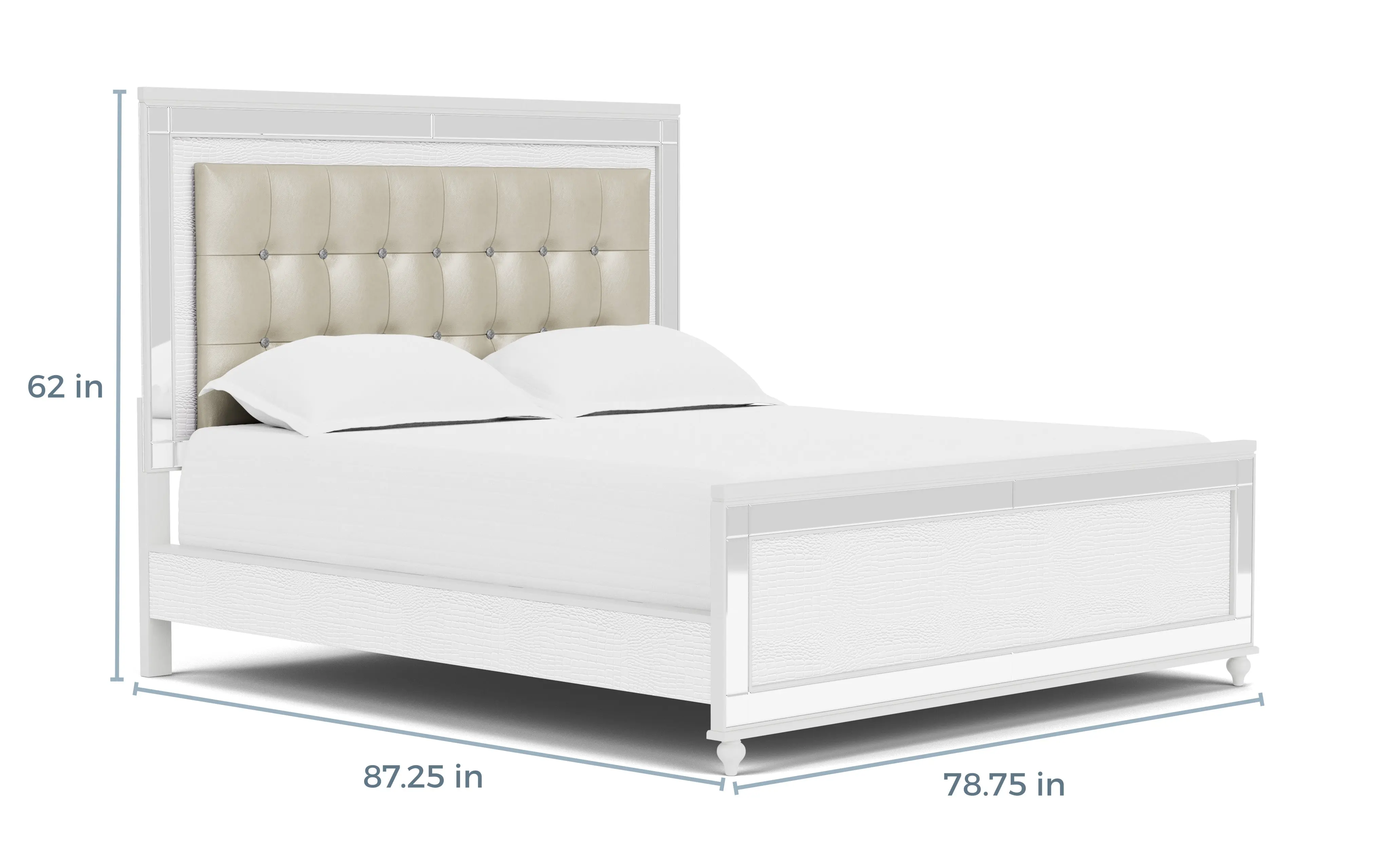 Valentino Panel Bed - Image 46