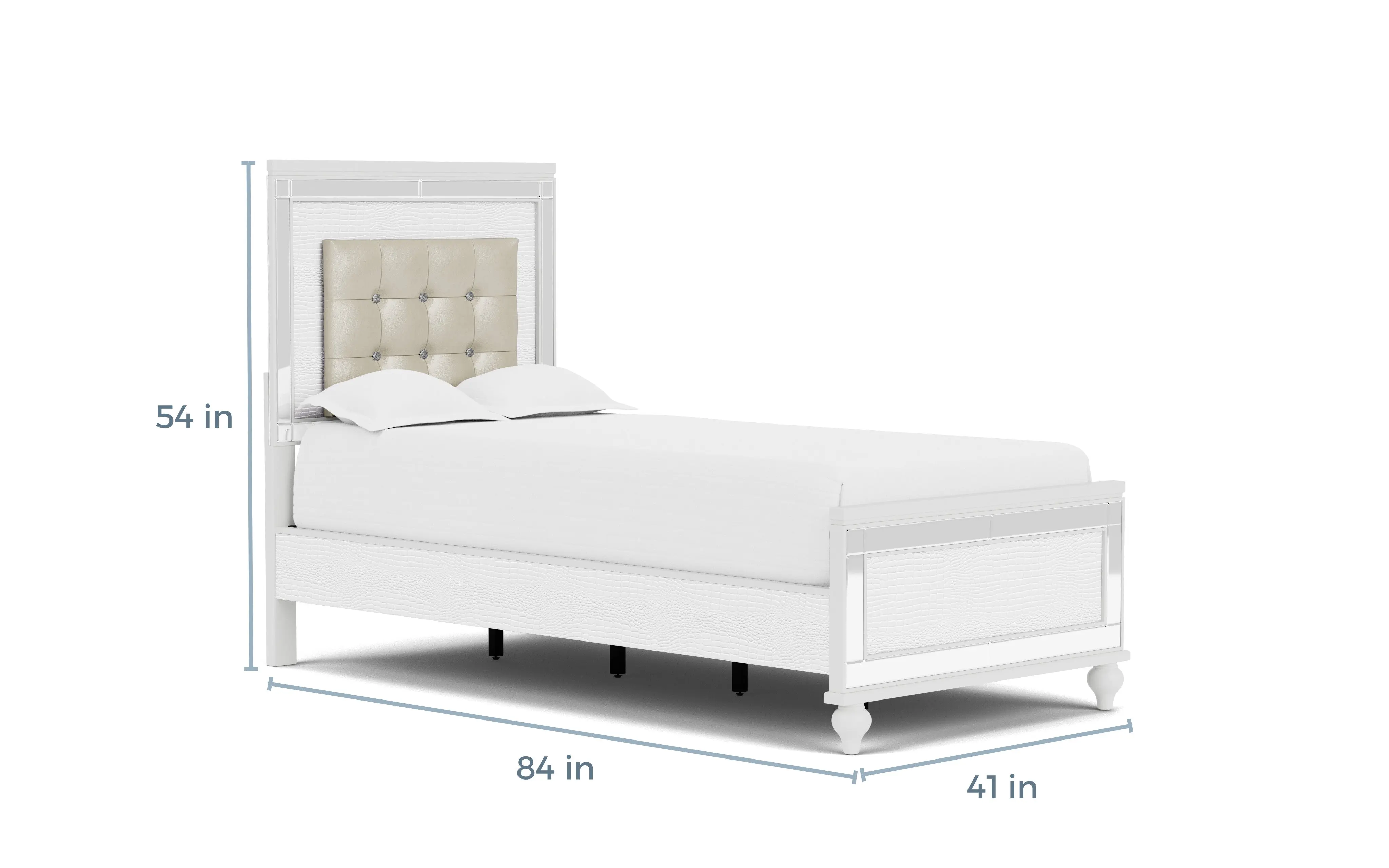 Valentino Panel Bed - Image 6