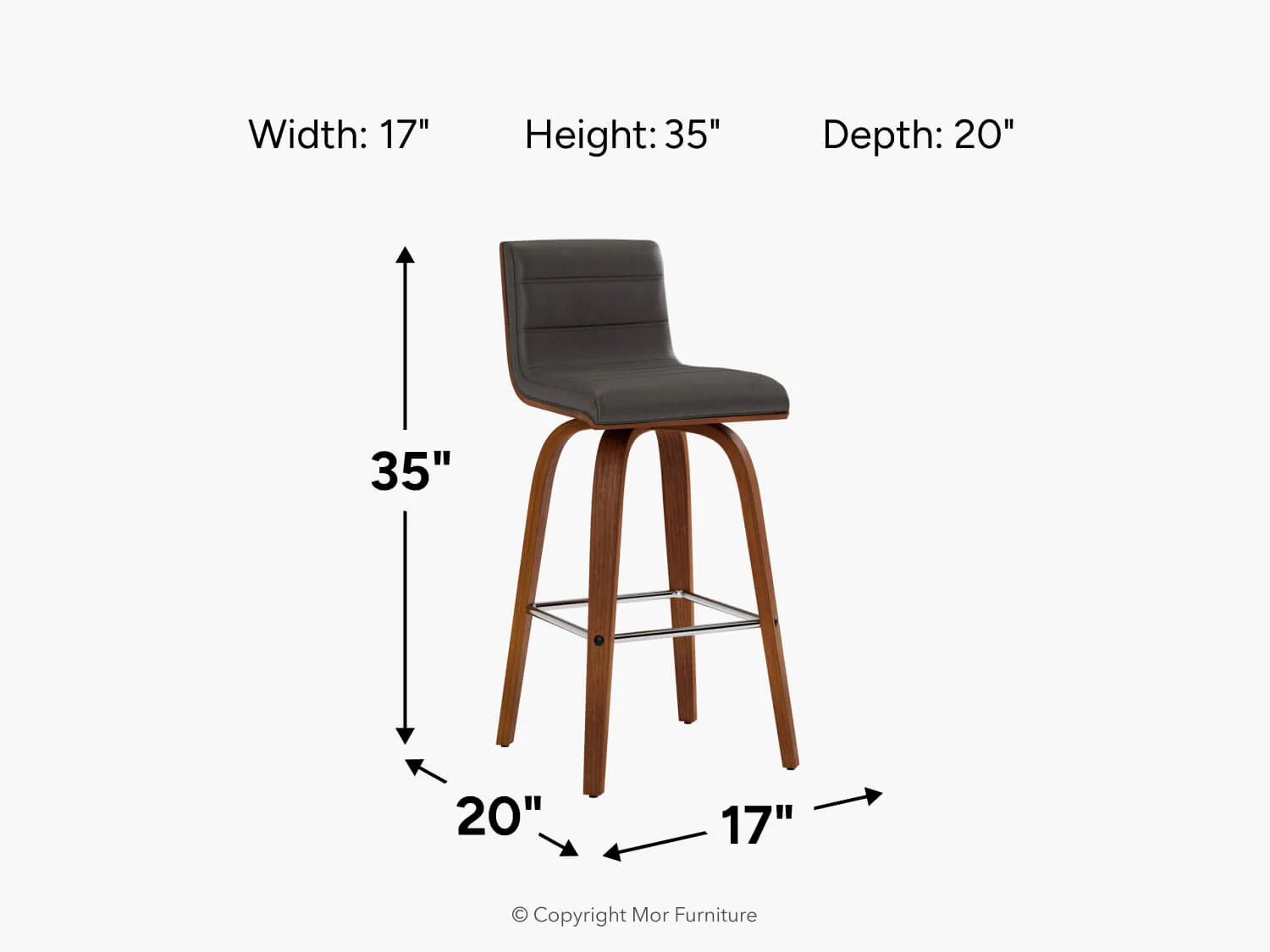 Viena Counter Height Stool - Image 6