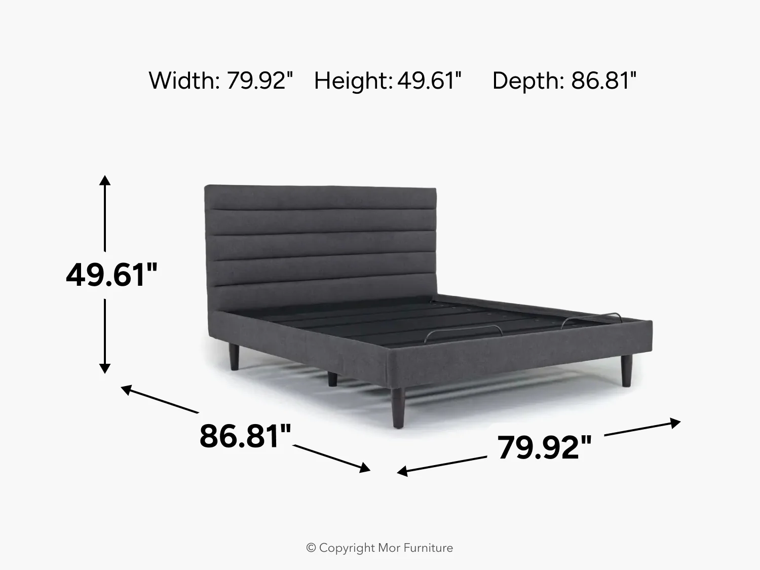 Vista Adjustable Foundation Bed - Image 20