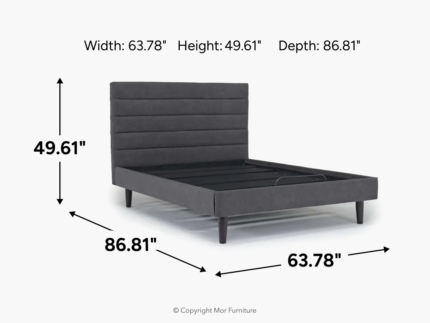 Vista Adjustable Foundation Bed - Image 6
