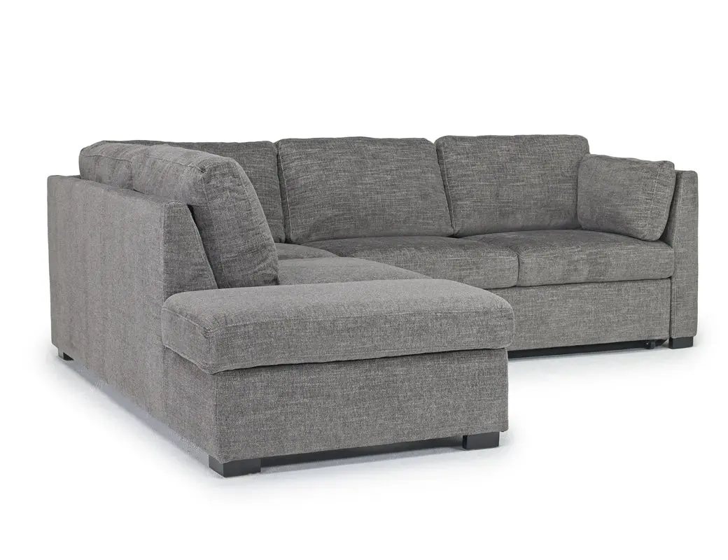 Vivian Full Pullout Sofa Sleeper Tux Chaise - Image 2