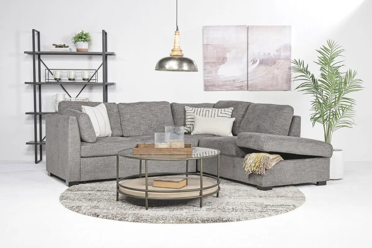 Vivian Full Pullout Sofa Sleeper Tux Chaise - Image 8