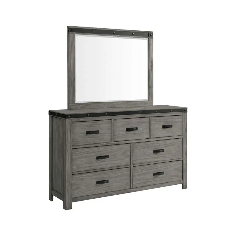 Wade Panel Bed & Dresser & Mirror & Nightstand - Image 3