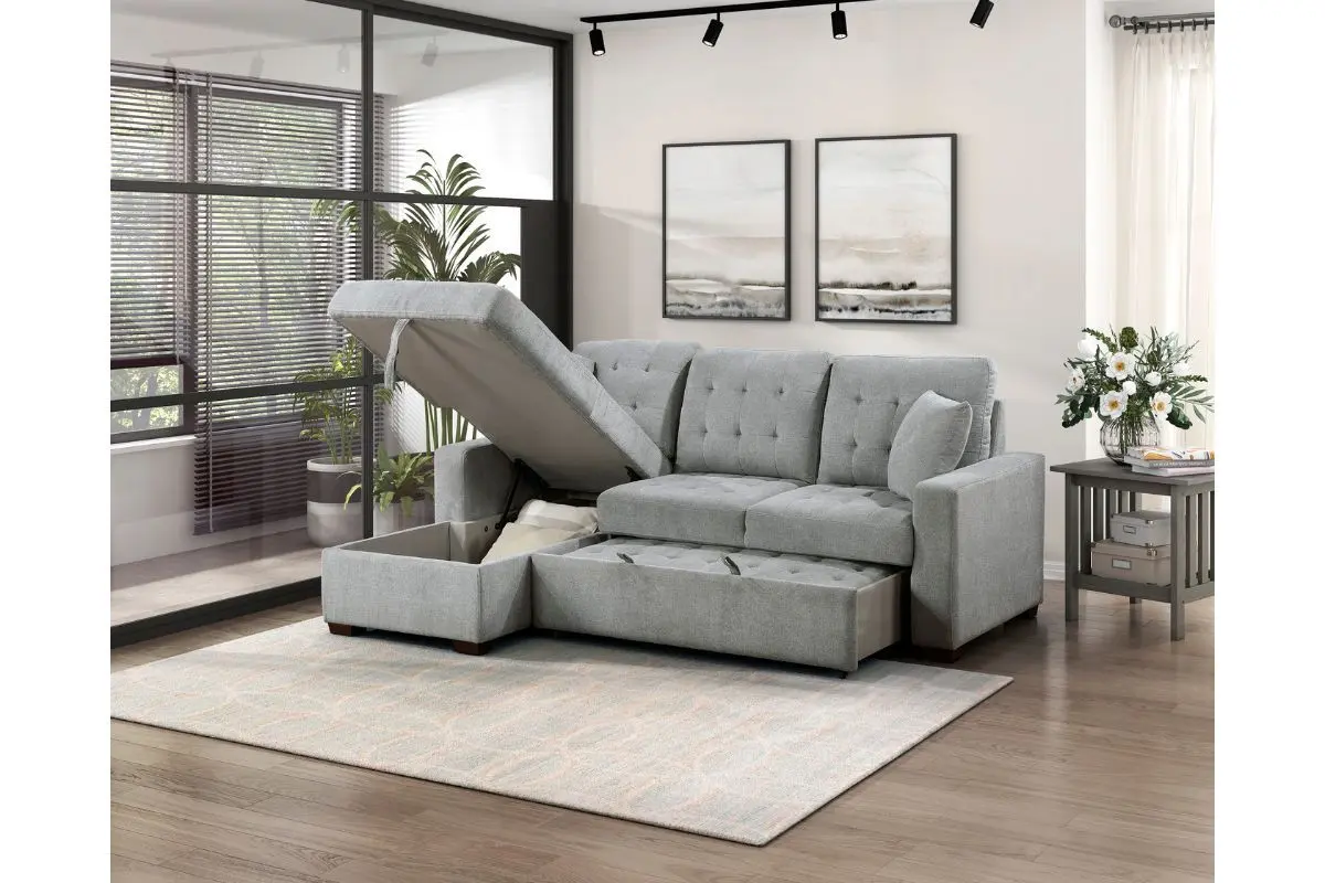 Waitsfield Full Pullout Sofa Chaise - Image 7