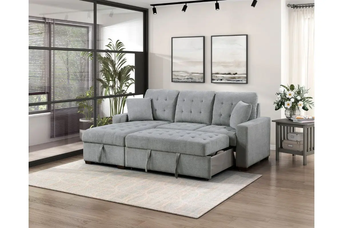 Waitsfield Full Pullout Sofa Chaise - Image 8
