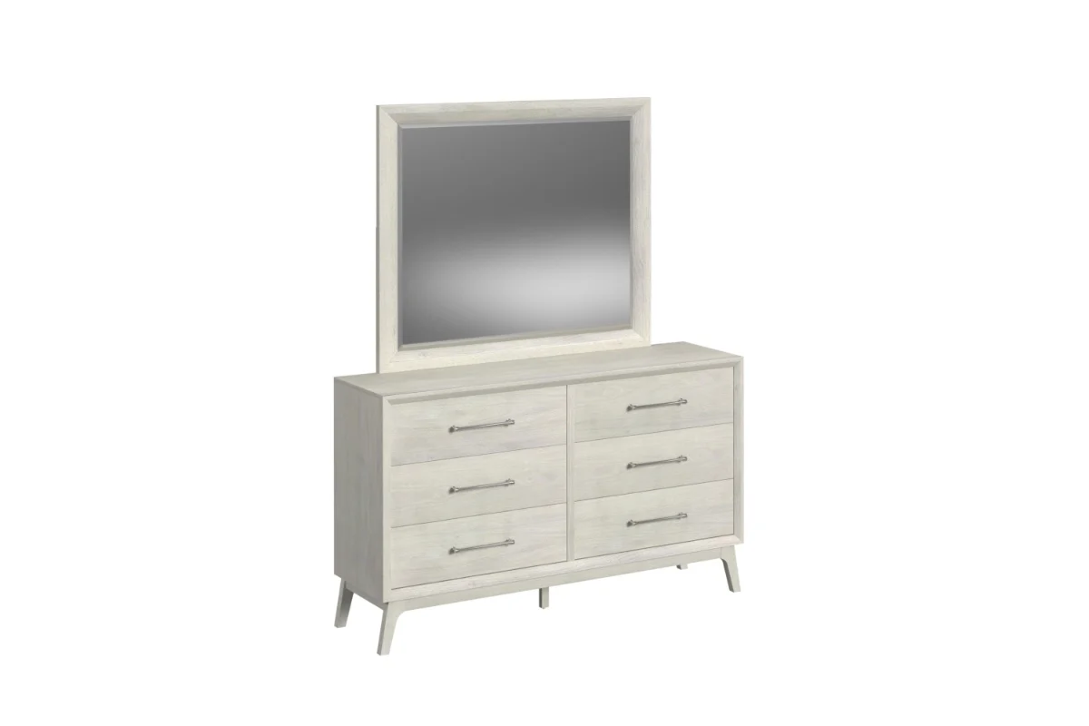 Westland Upholstered Panel Bed & Dresser & Mirror & Nightstand - Image 29