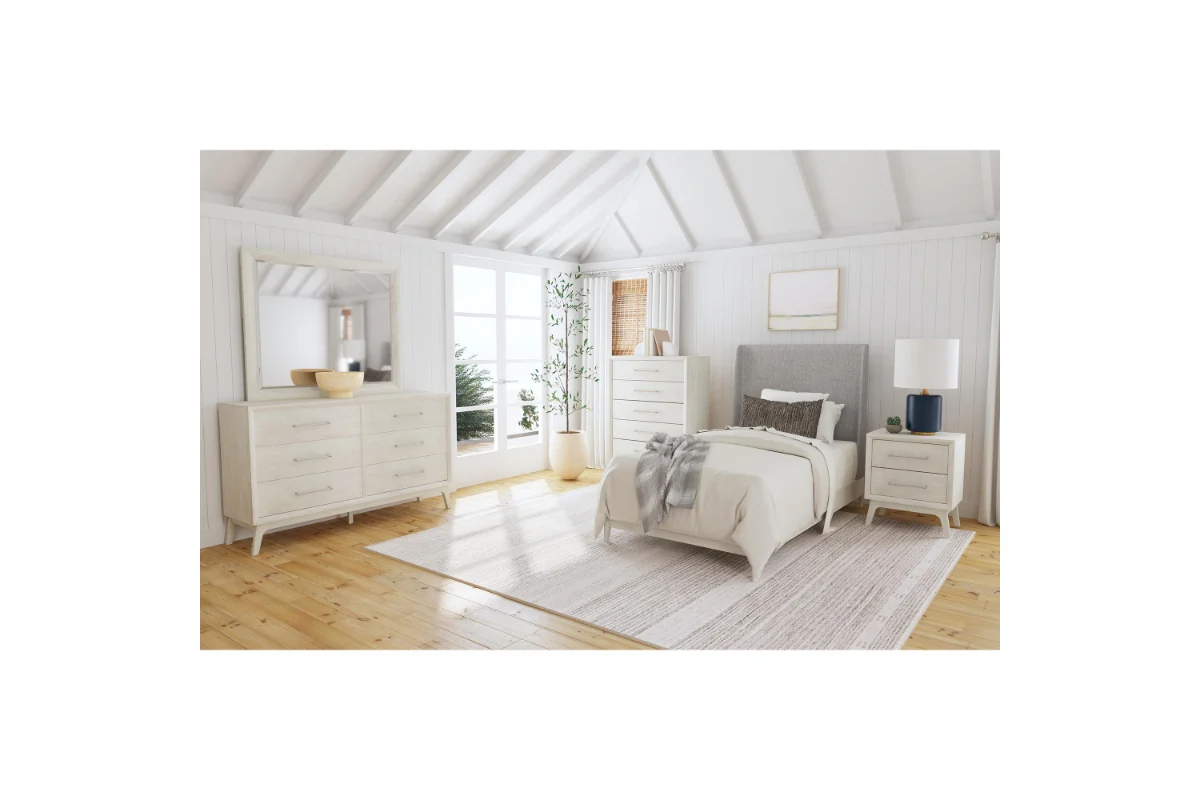 Westland Upholstered Panel Bed - Image 20