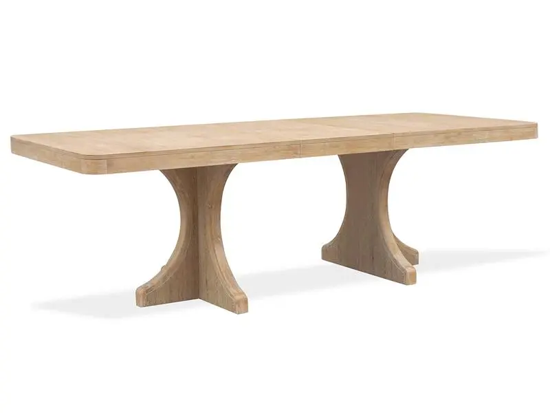 White Oak Dining Table & 4 Chairs & 2 Arm Chairs - Image 3