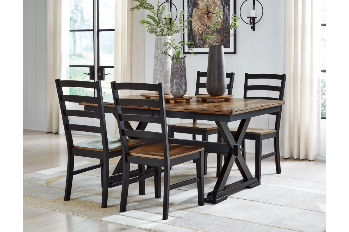 Wildenauer Dining Table & 4 Chairs