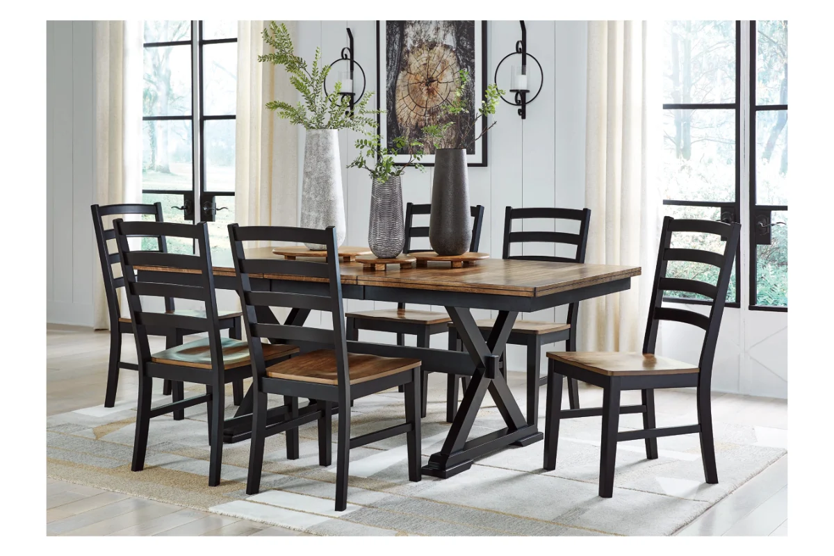 Wildenauer Dining Table & 6 Chairs