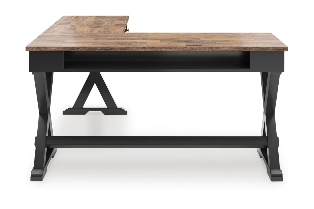 Wildenauer L-Shaped Office Desk - Image 4