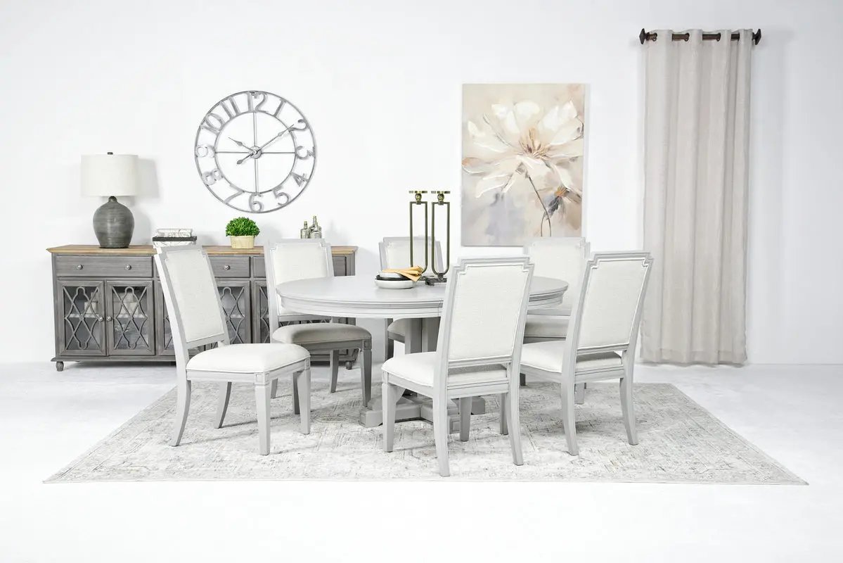 Willowbrook Round Dining Table & 6 Chairs - Image 7