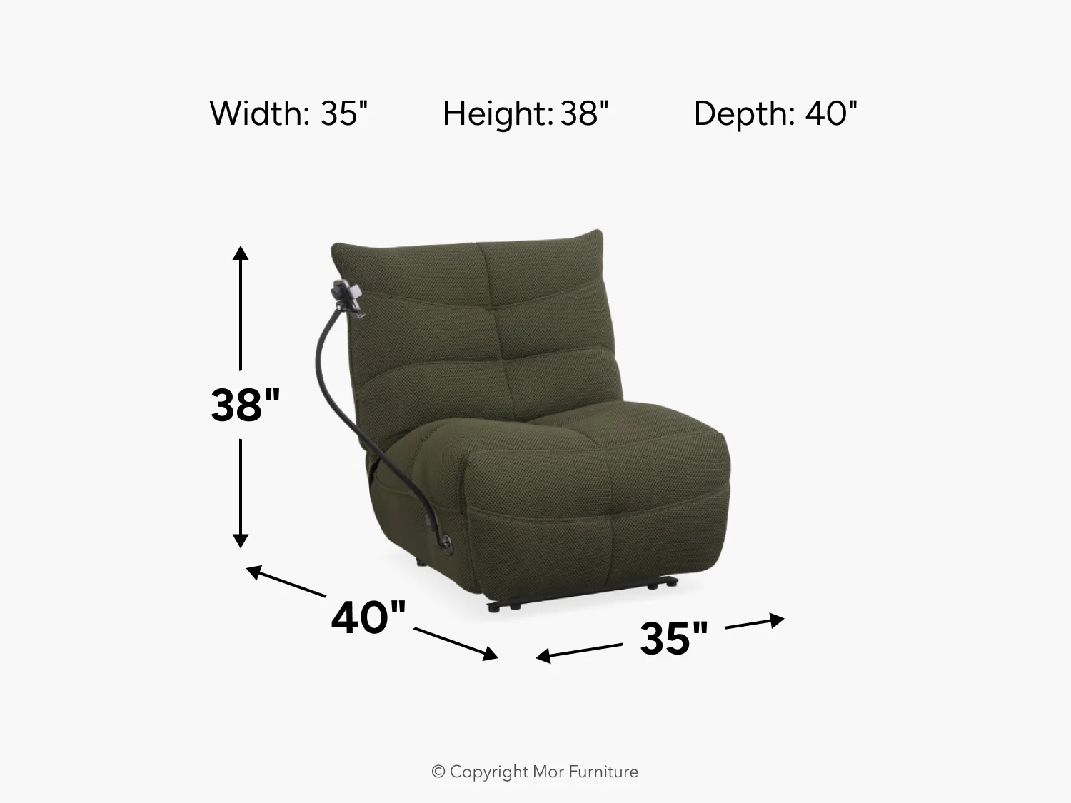 Wyatt Power Recliner - Image 2