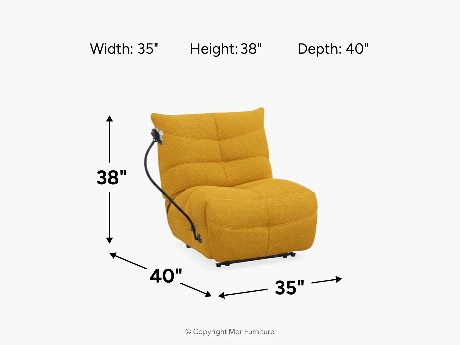 Wyatt Power Recliner - Image 6
