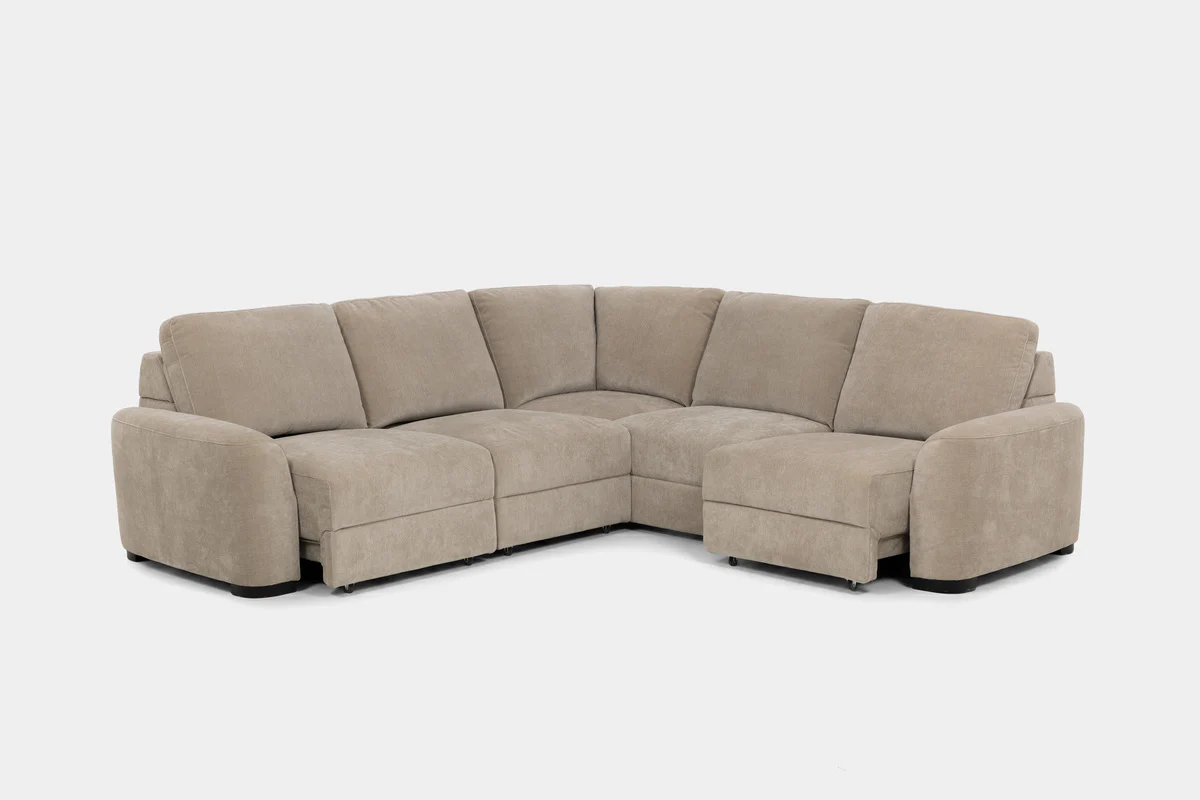 Wynn 5 Piece Power Sliding Sectional With Power Armless Slider - Image 2