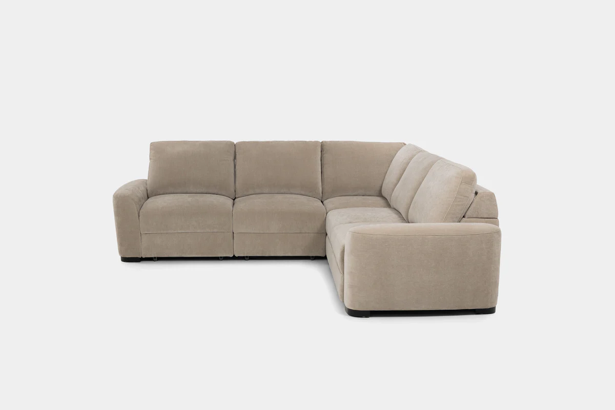 Wynn 5 Piece Power Sliding Sectional With Power Armless Slider - Image 5