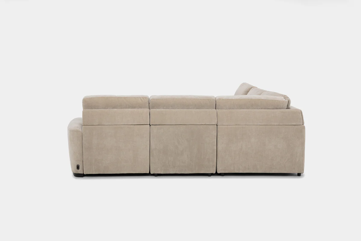 Wynn 5 Piece Power Sliding Sectional With Power Armless Slider - Image 7