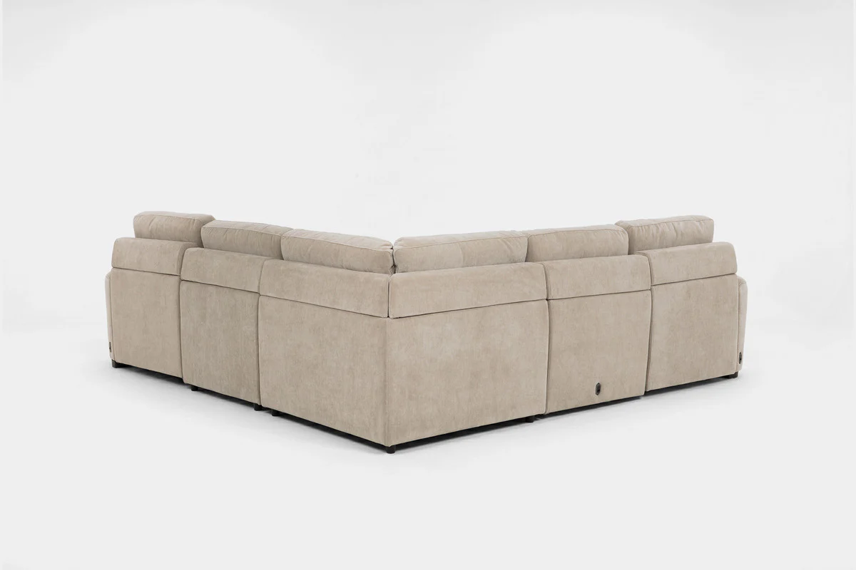 Wynn 5 Piece Power Sliding Sectional With Power Armless Slider - Image 8