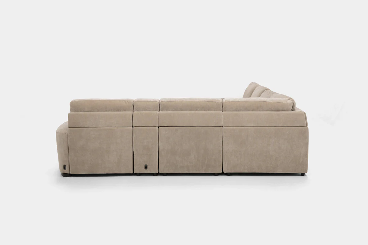 Wynn 7 Piece Power Sliding Sectional With Armless Slider - Image 7