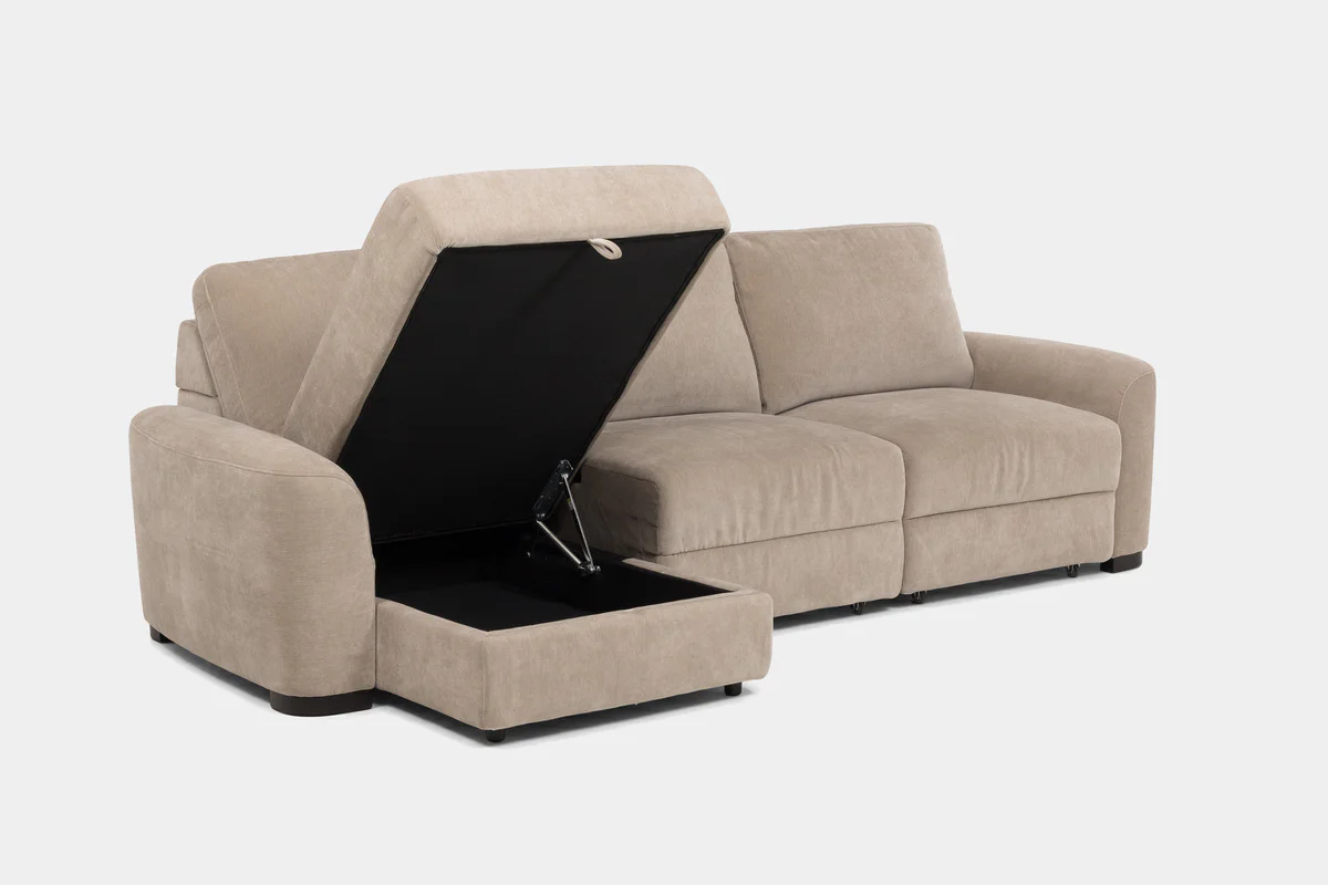 Wynn Power Slider Sofa Chaise - Image 4