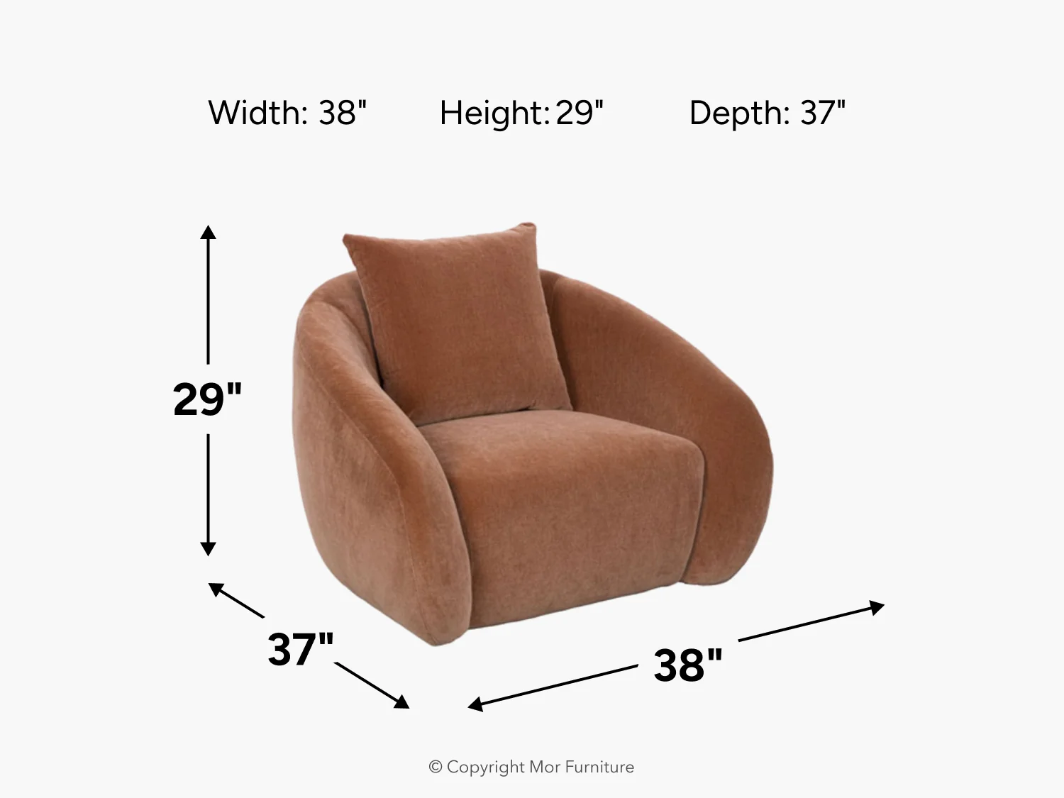 Yahya Swivel Chair - Image 2