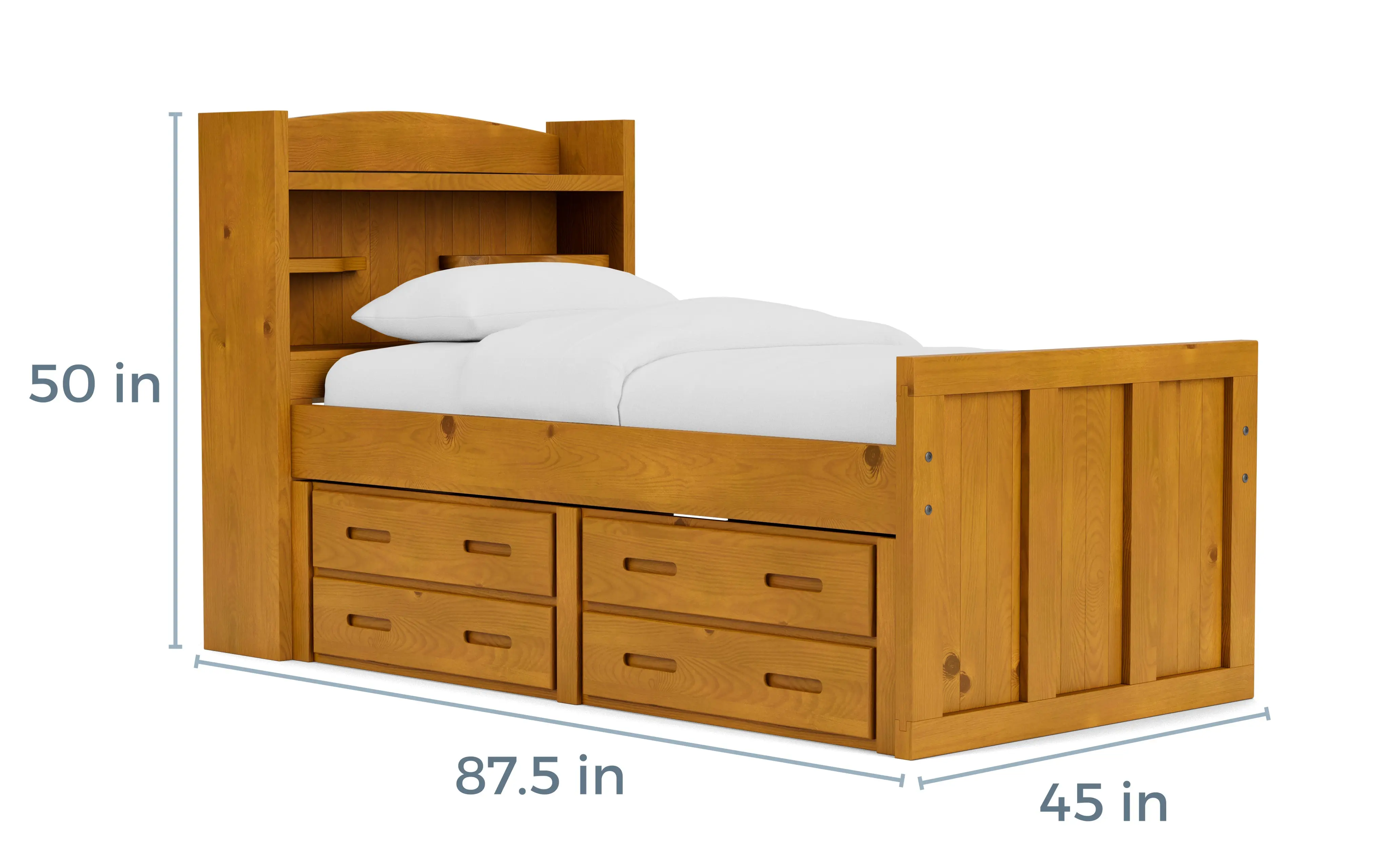 Young Pioneer Bookcase Bed - Image 2