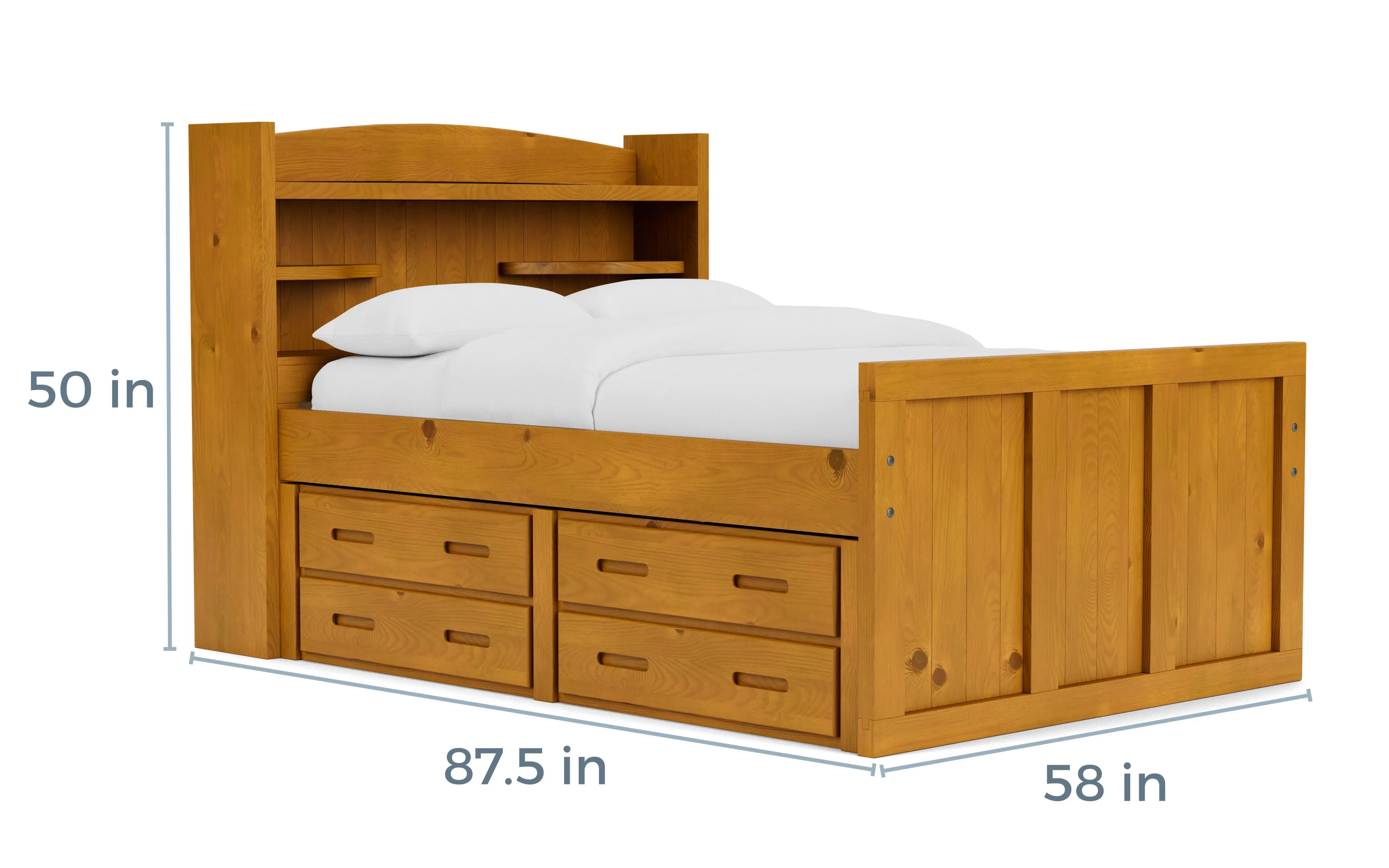 Young Pioneer Bookcase Bed - Image 4