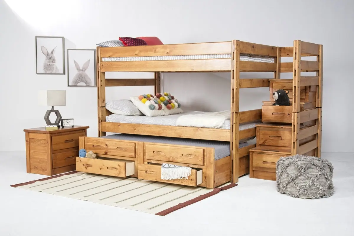 Young Pioneer Bunk Bed With Trundle Bed - Image 14