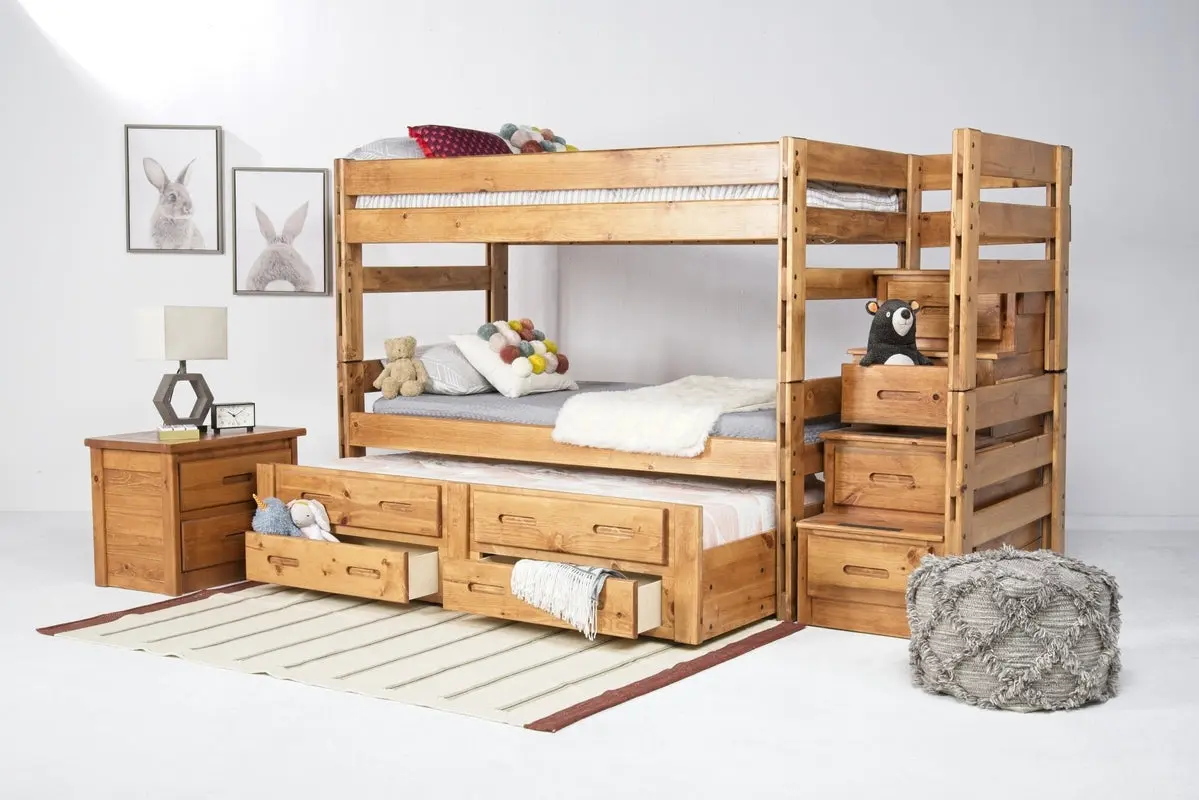 Young Pioneer Bunk Bed With Trundle Bed - Image 5