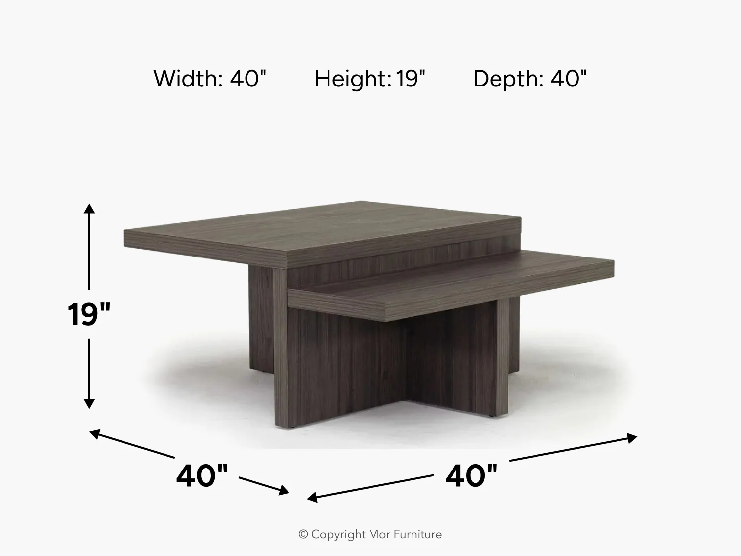 Zendex Coffee Table & End Table Set - Image 8